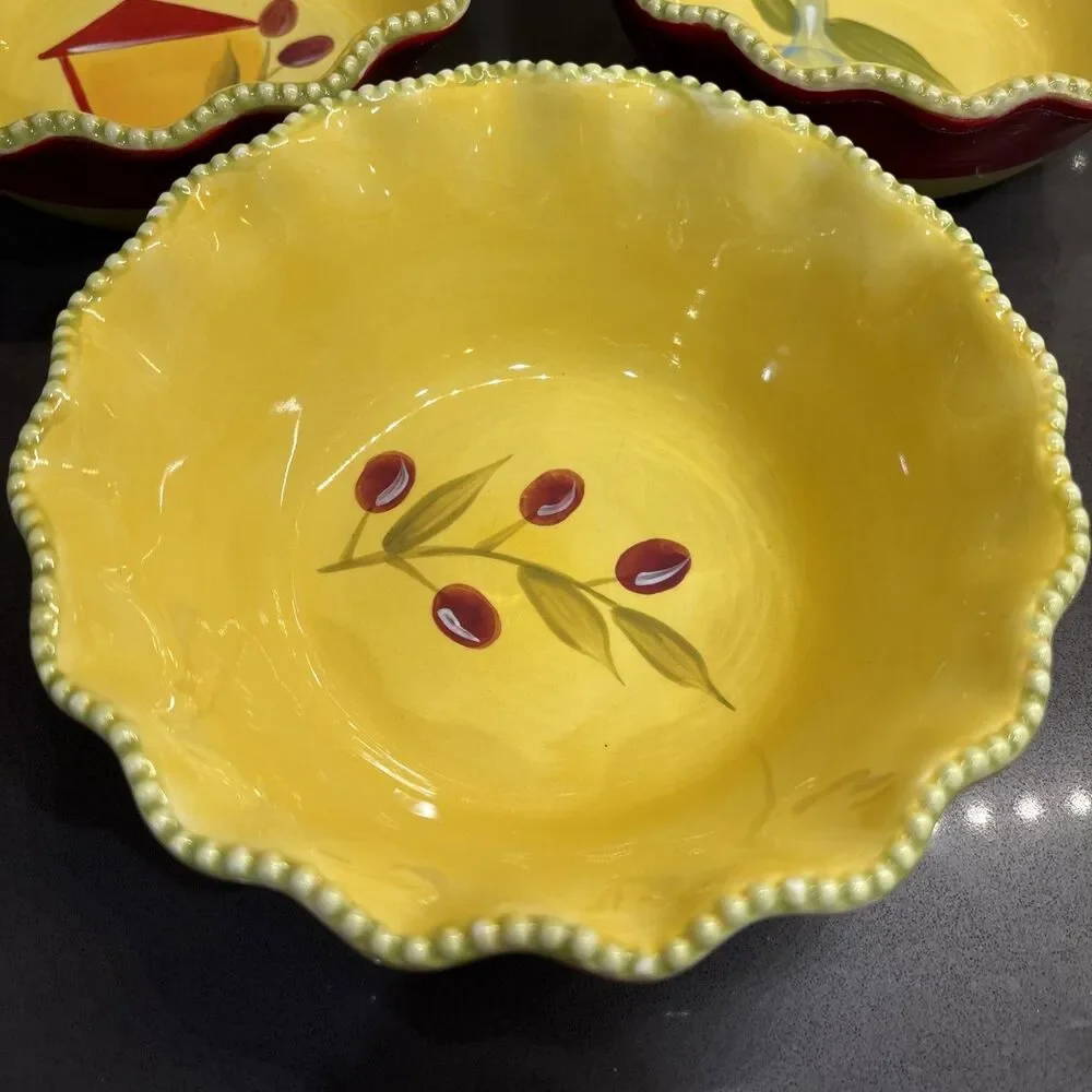 Set Of 3 Bowls Temptations By Tara 